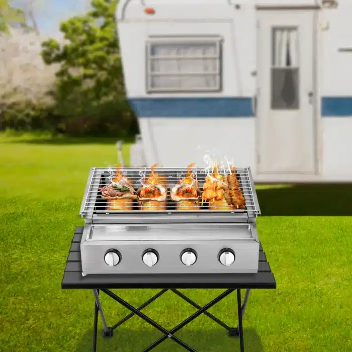 Barbecue au gaz pour camping car 3