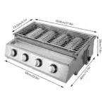 Barbecue au gaz pour camping car 5