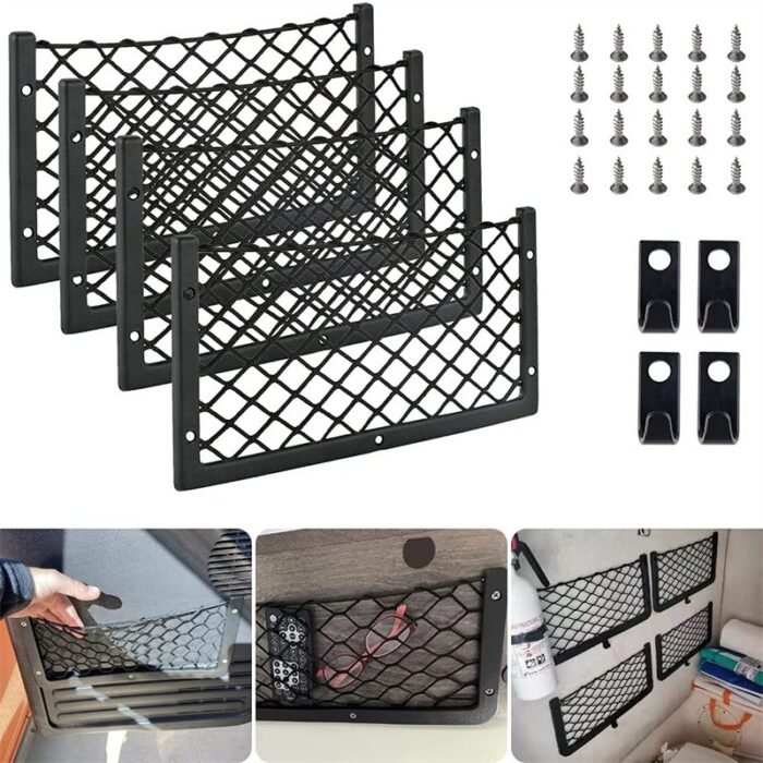 Filet de rangement pour camping car 10
