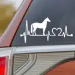 Stickers pour van chevaux 2
