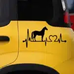 Stickers pour van chevaux 3