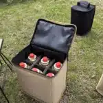 Sac de rangement portable pour réservoirs de gaz de camping, étui de protection à intervalles de carburant, sac de transport léger de camp, anti-collision pour la cuisine en plein air 4