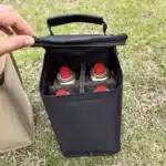 Sac de rangement portable pour réservoirs de gaz de camping, étui de protection à intervalles de carburant, sac de transport léger de camp, anti-collision pour la cuisine en plein air 17