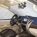 Pare-brise thermique interne pour VW T5 T6, protection de fenêtre ennemi, accessoires de voiture, pare-soleil, 3 pièces 4