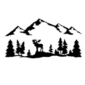 Stickers camping-car animaux 1