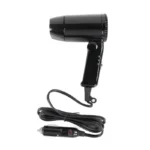 Mini sèche-cheveux pliant portable pour voiture, dégivreur de fenêtre, souffleur chaud et froid, voyage en voiture, camping-car, accessoires automobiles SUV, 12V 1