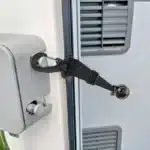 Sangle de retenue de porte pour portes de caravane et de maison, arrêt des portes volantes dans le vent 1