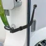 Sangle de retenue de porte pour portes de caravane et de maison, arrêt des portes volantes dans le vent 2