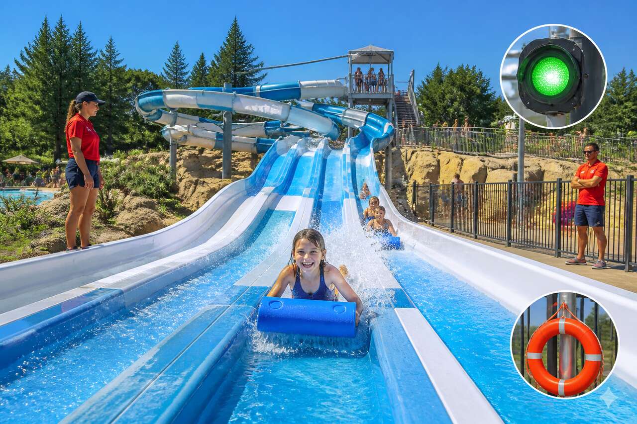 Toboggans aquatiques géants: sensations, sécurité, âge minimum Toboggans aquatiques géants: sensations, sécurité, âge minimum