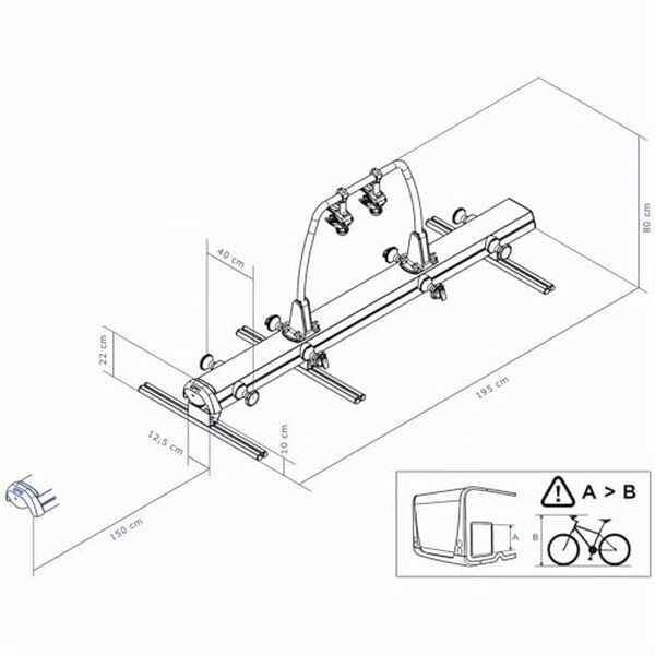Découvrez notre test complet du porte-vélo Thule Veloslide version standard pour camping-car : installation, capacité et avantages pour vos voyages en van.