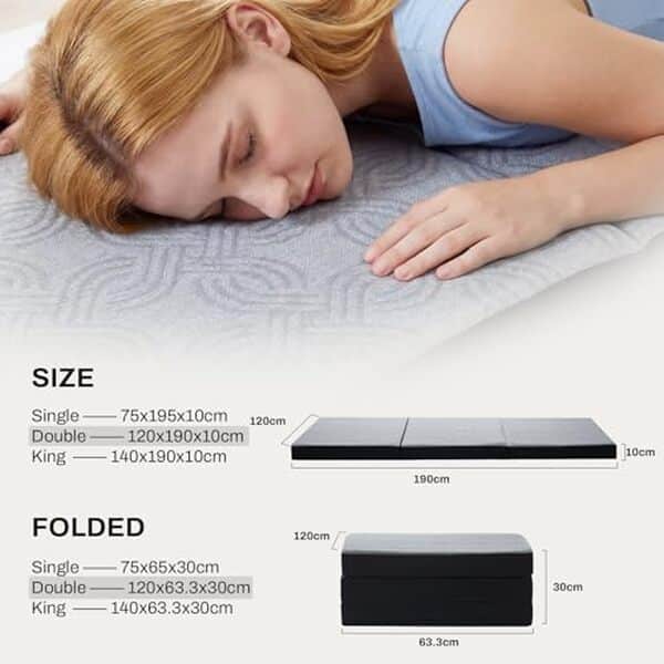 Découvrez notre test complet du matelas pliable 120 x 190 cm : confort optimal, praticité et qualité pour accueillir vos invités dans les meilleures conditions.