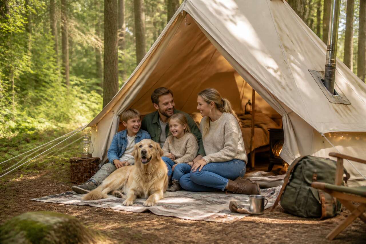 Camping avec animaux acceptés : partez en vacances avec votre chien