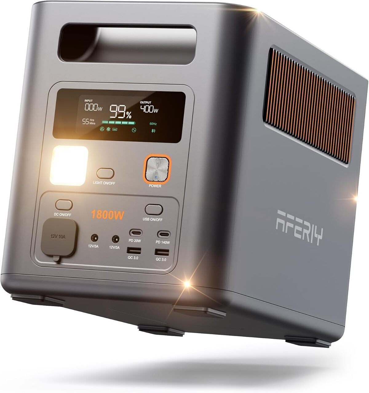 Test de la station électrique AFERIY P180 Pro : puissance portable 1800W