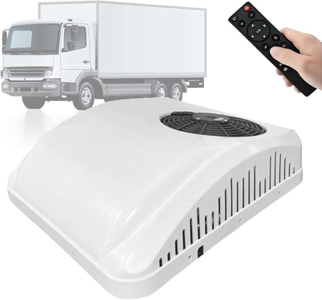 Test du climatiseur de toit Quixnova 12V/24V ultra-silencieux pour camping-cars