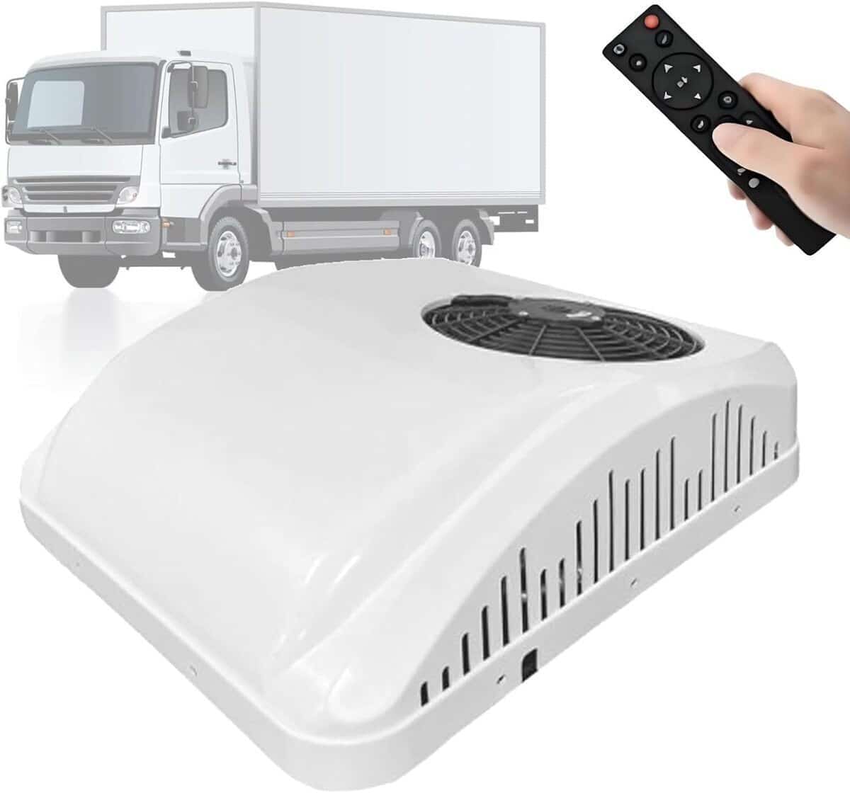 Test du climatiseur de toit Quixnova 12V/24V ultra-silencieux pour camping-cars