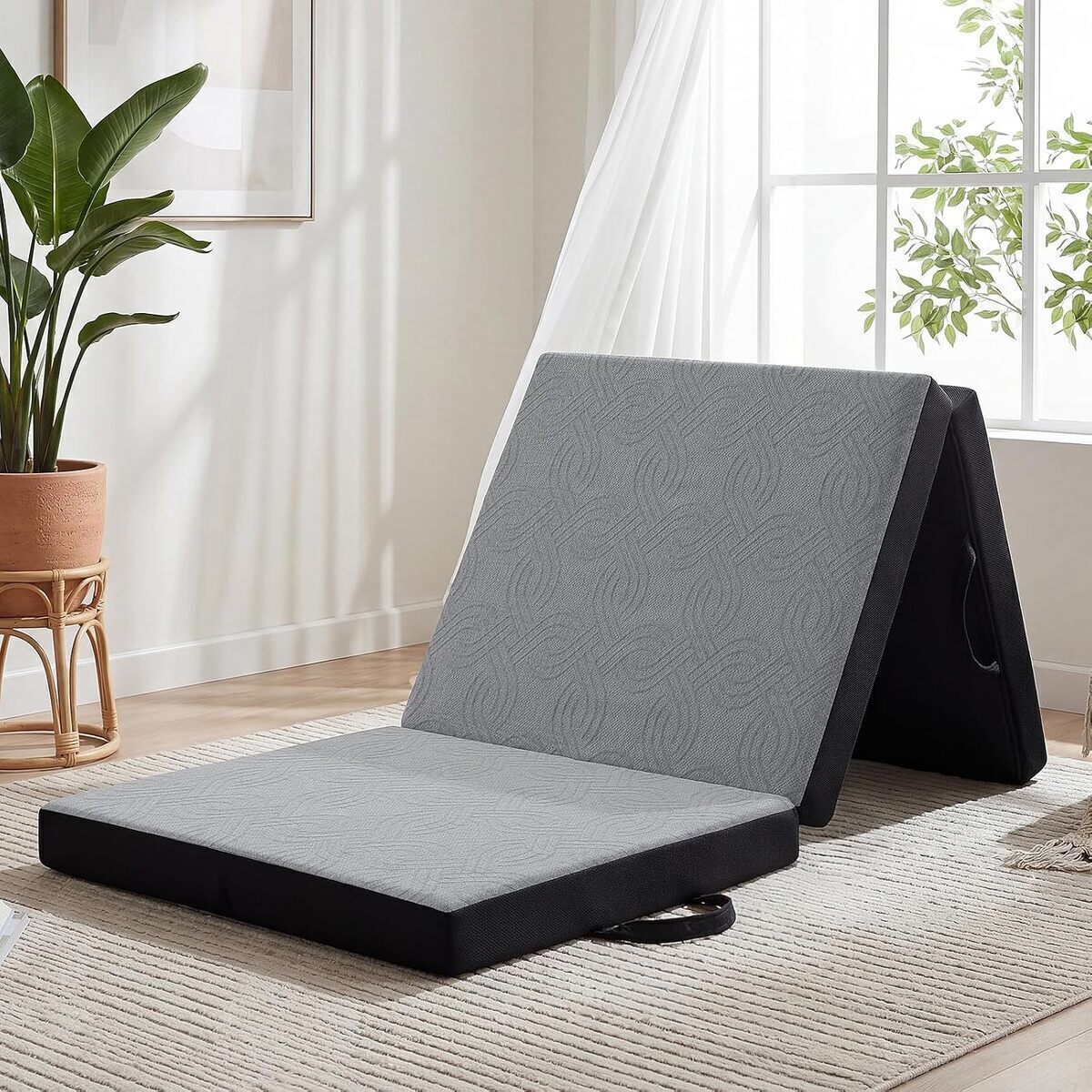 Test du matelas pliable 120 x 190 cm : confort d'invité garanti