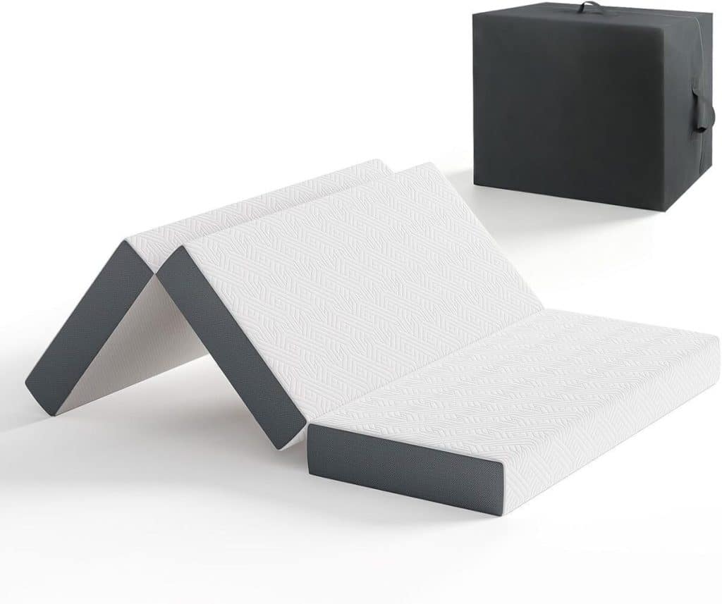 Test : matelas pliable Vesgantti 140x190 en mousse mémoire