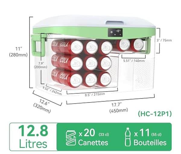 Découvrez notre test complet de la glacière électrique BINGI 12, 8L. Refroidissement rapide, performance et praticité pour vos déplacements. Avis détaillé et comparatif.