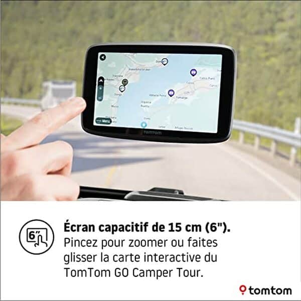 Découvrez notre test détaillé du GPS TomTom GO Camper Tour : fonctionnalités, avantages et inconvénients pour bien choisir votre navigateur de camping-car et caravane.