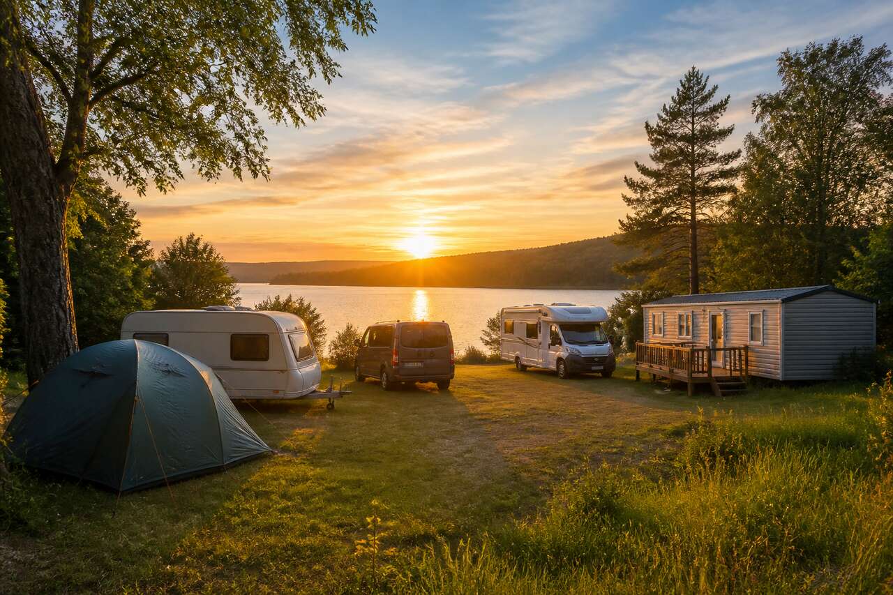 Choisir sa formule : tente, caravane, van, camping-car ou mobil-home