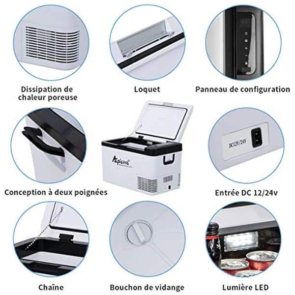 Découvrez notre test complet du réfrigérateur portable Alpicool K25 : performances, efficacité énergétique et polyvalence d'usage pour tous vos déplacements. 