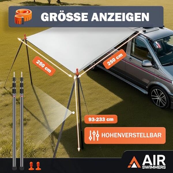 Découvrez notre test complet de l'auvent imperméable et anti-UV pour fourgon T4-T6 : performances, durabilité et avantages pour vos voyages en camping-car. 