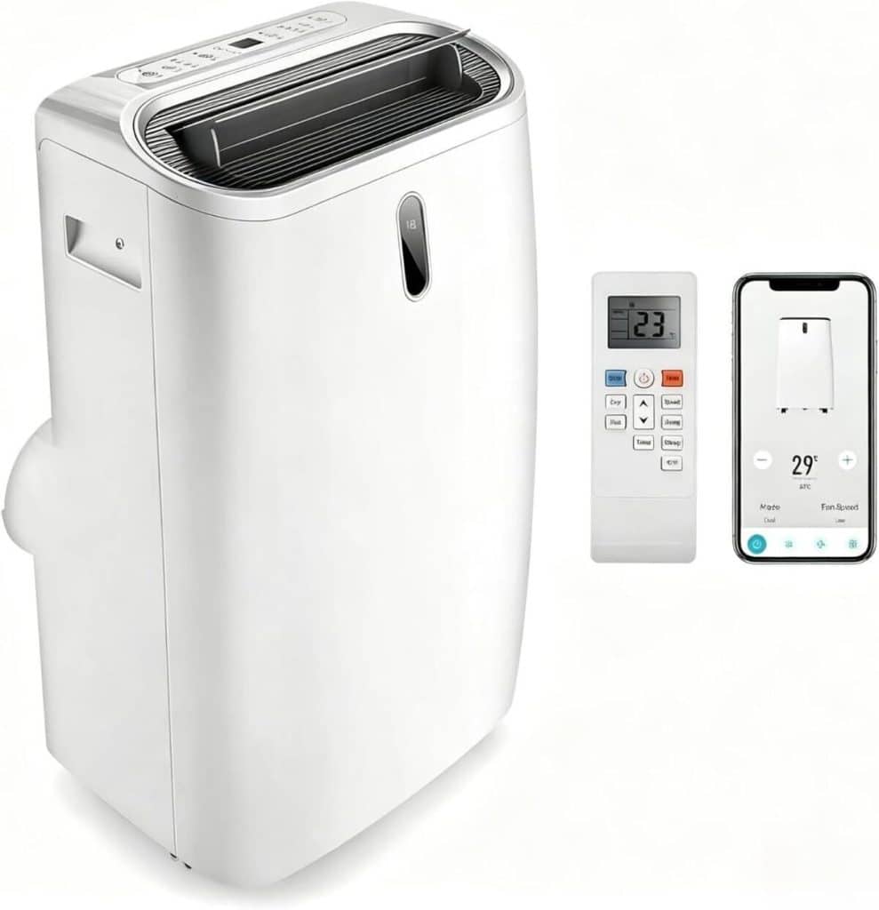 Test du climatiseur mobile silencieux KOMFOTTEU 14000BTU
