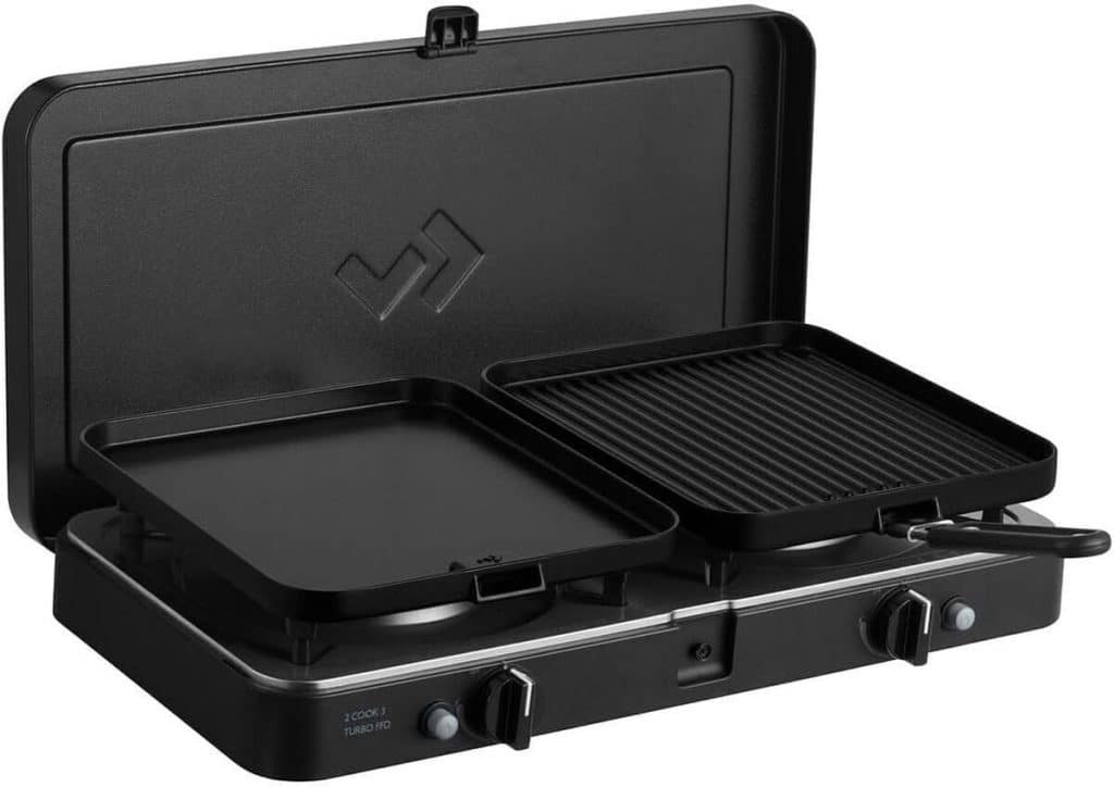 Test du gril de table Cadac 2 Cook 3 Turbo Deluxe : performance extérieure