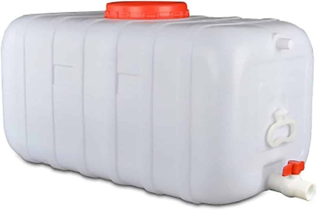 Test du jerrican eau 200L avec robinet pour camping-car et jardinage