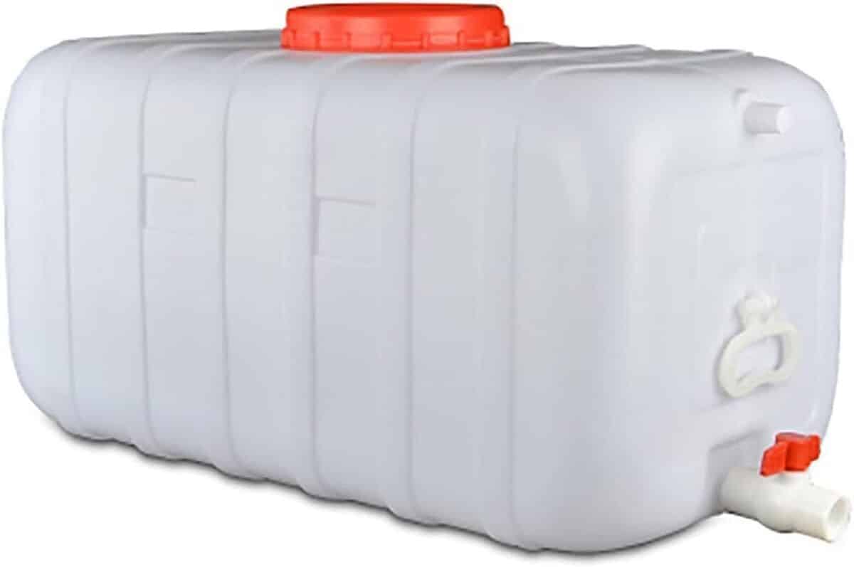 Test du jerrican eau 200L avec robinet pour camping-car et jardinage