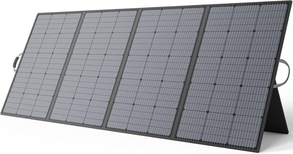 Test du kit panneau solaire portable 400W : énergie verte pour vos aventures