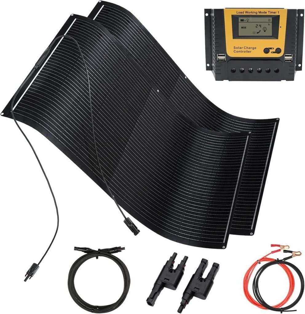 Test du kit panneau solaire XINPUGUANG 300W : idéal pour camping-car et bateau