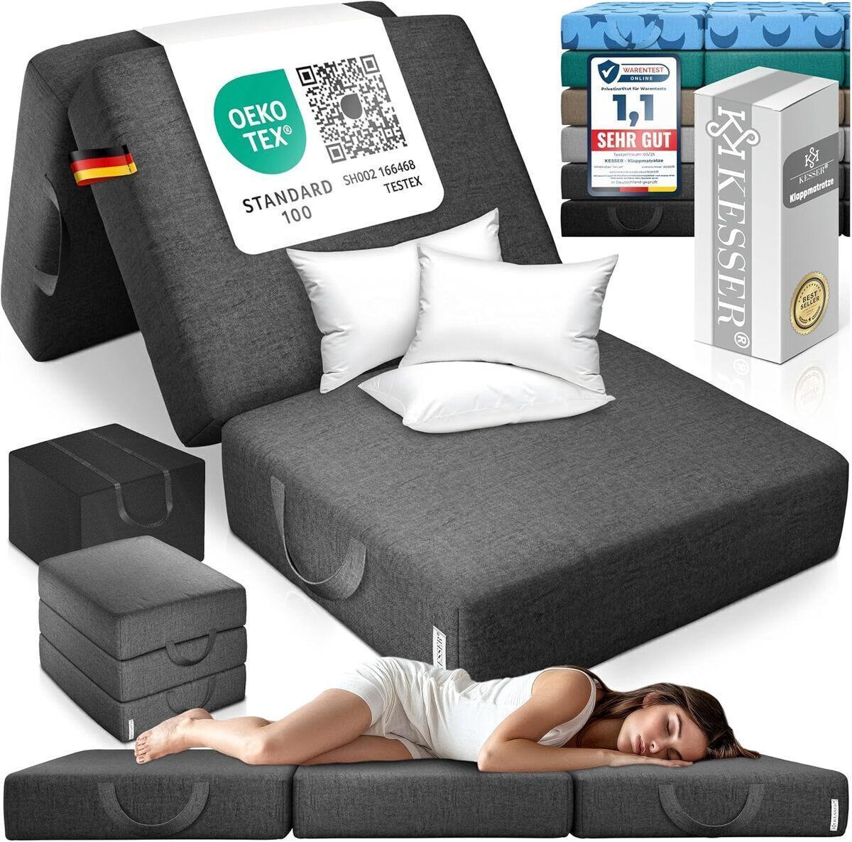 Test du matelas pliant KESSER : confort et praticité en camping