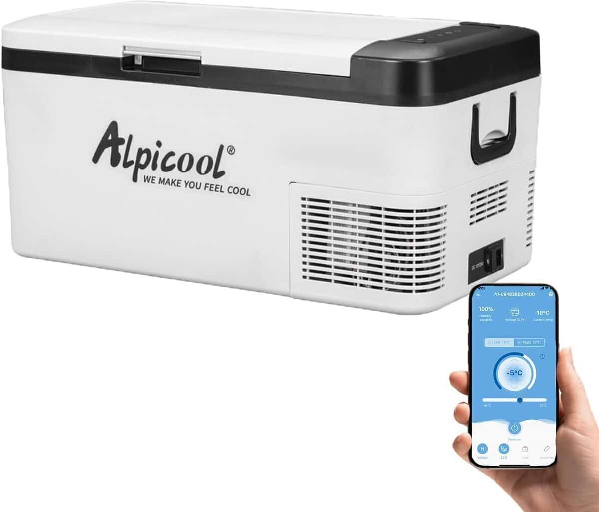 Test du réfrigérateur portable Alpicool K25 : efficacité et polyvalence