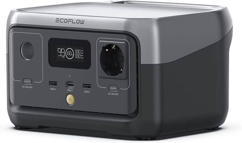 Test station EF ECOFLOW RIVER 2 : puissance et autonomie en camping