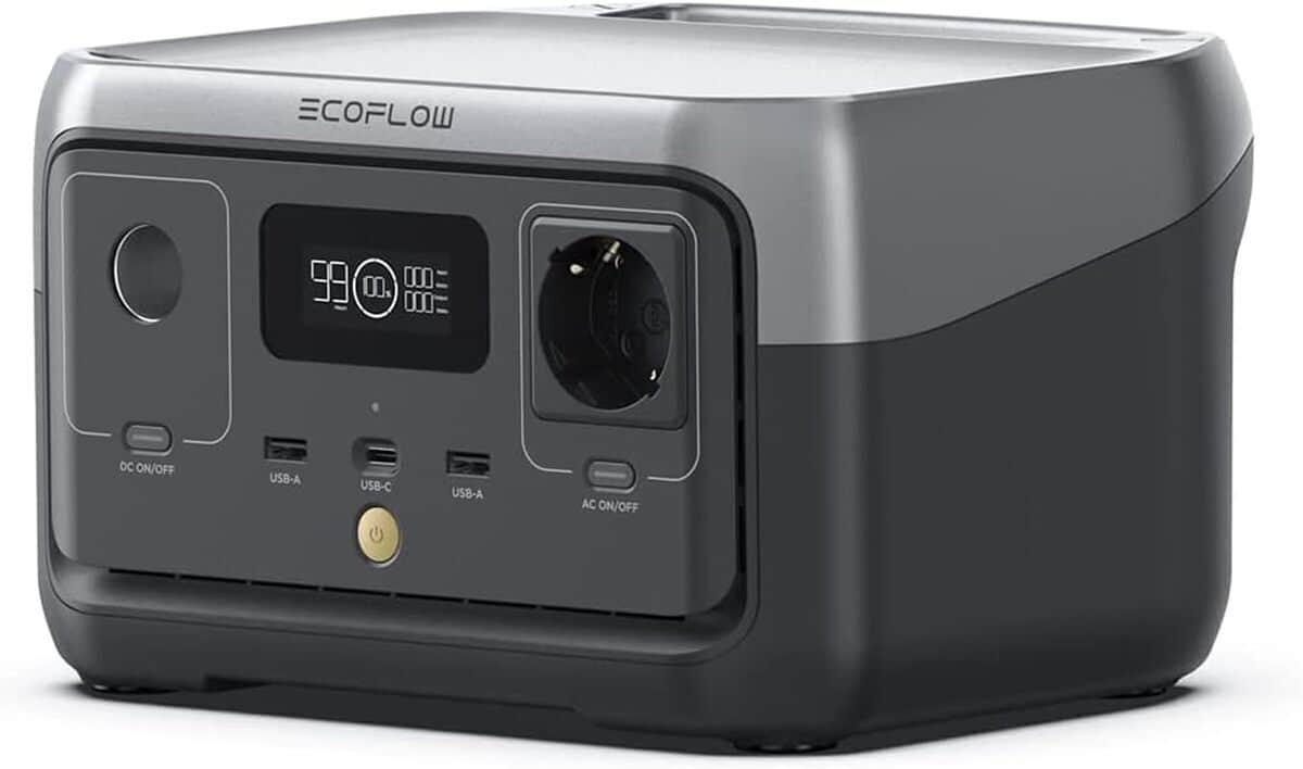 Test station EF ECOFLOW RIVER 2 : puissance et autonomie en camping