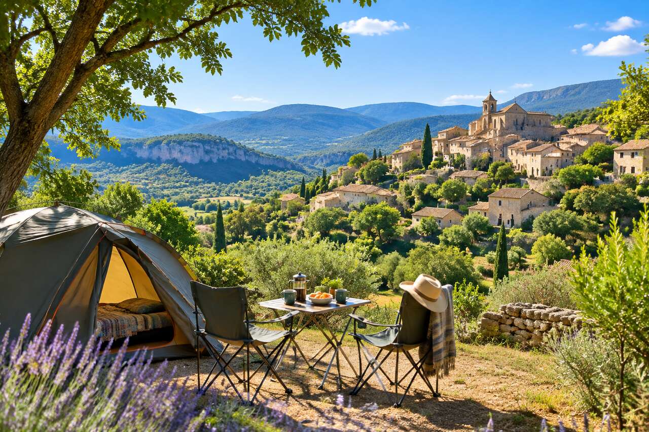 Camping dans le Luberon : les meilleurs séjours en Provence