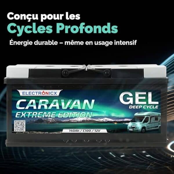 Découvrez notre test complet de la batterie gel Electronicx Caravan 12V 140Ah : performances, fiabilité et conseils d'utilisation pour votre camping-car.