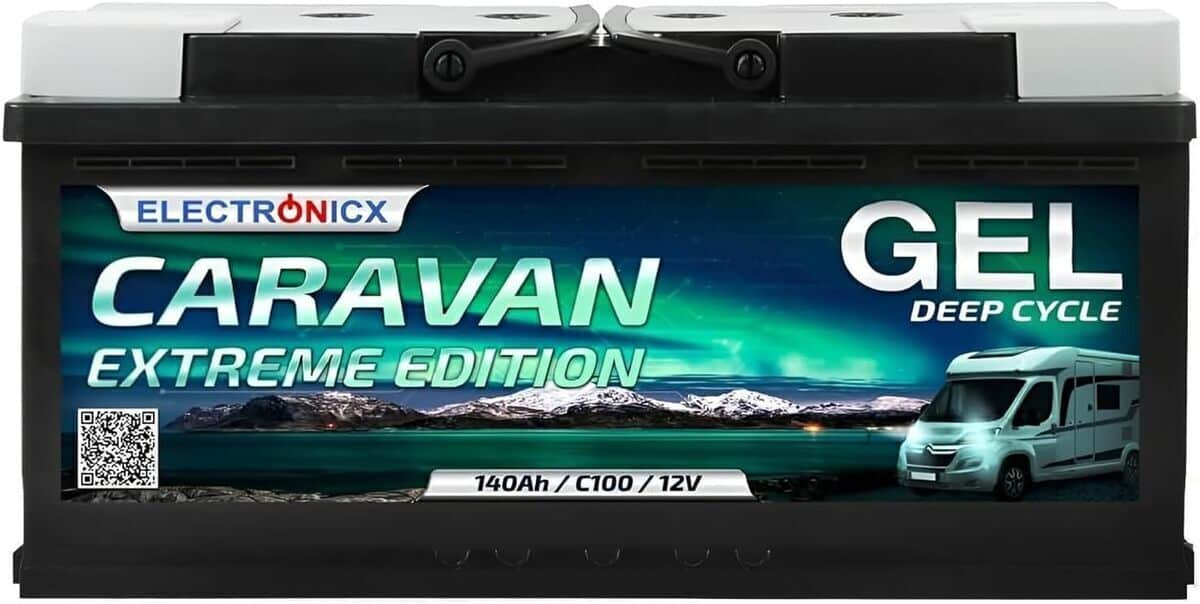 Test de la batterie gel Electronicx Caravan 12V 140Ah