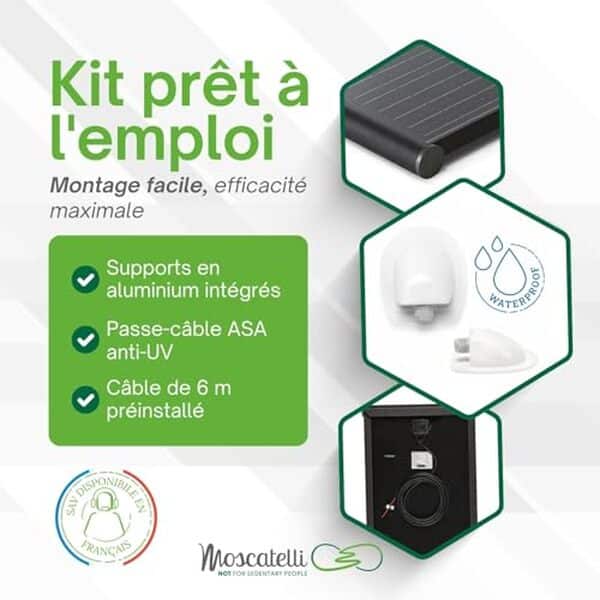 Découvrez notre test complet du panneau solaire Moscatelli 200W Black Boost : performances, autonomie énergétique et avis pour votre camping-car. 