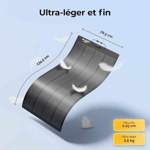 Découvrez notre test complet du panneau solaire BougeRV Arch Pro 200W : performances, efficacité et avis détaillé pour vos besoins énergétiques. 