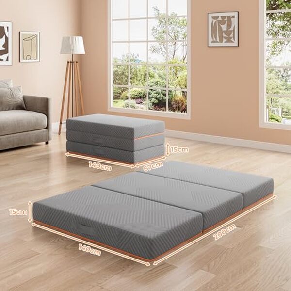 Découvrez notre test détaillé du matelas pliable Vesgantti 140x200x15 cm en mousse à mémoire de forme : confort, durabilité et performances analysés.