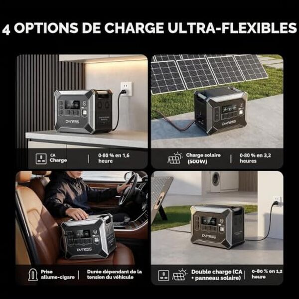 Découvrez la station électrique portable Dyness 2400W : puissance, autonomie et polyvalence pour vos appareils. Test complet et avis d'experts. 