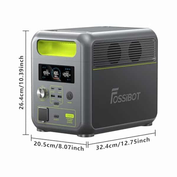 Découvrez notre test complet du générateur FOSSiBOT F1200 : une solution de puissance portable avec panneau solaire pour l'électricité en toute situation. 