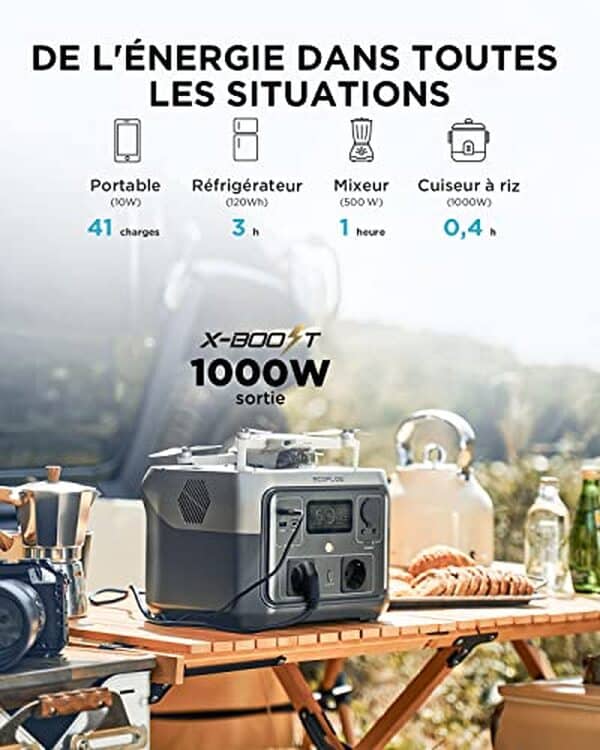 Découvrez notre test complet de la station EcoFlow River 2 Max : une batterie portable offrant puissance exceptionnelle et charge rapide pour vos appareils. Avis et performances. 