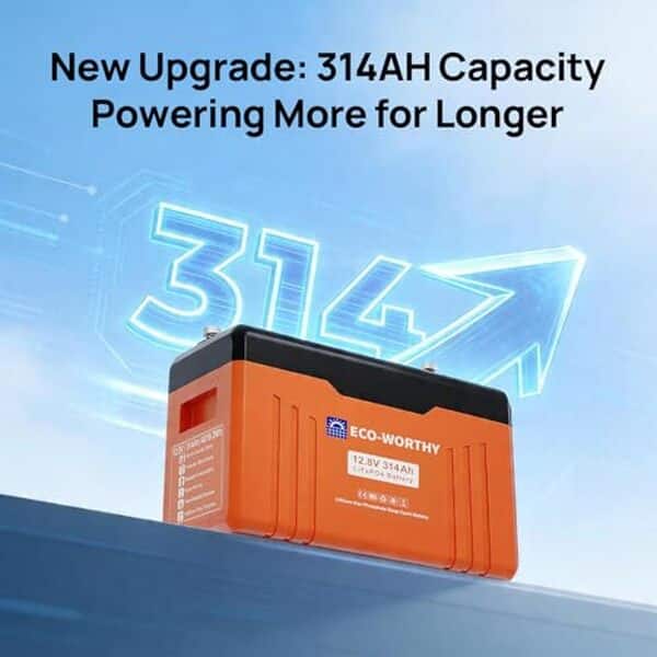 Découvrez notre test complet de la batterie ECO-WORTHY EnergyTrek Bluetooth 12V 314Ah : autonomie exceptionnelle, connectivité intelligente et fiabilité pour vos installations solaires. 