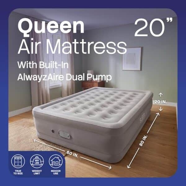 Découvrez notre test détaillé du matelas gonflable SLEEPLUX Dream Luxury Queen. Confort premium, maintien optimal et durabilité pour vos nuits en camping ou invités. 