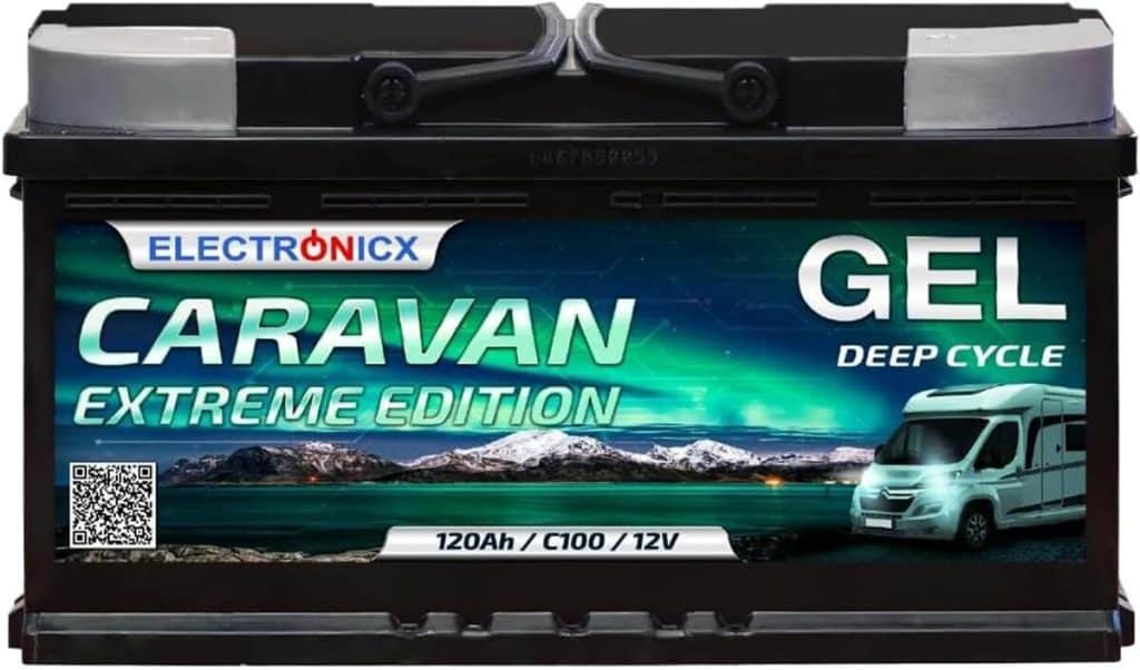 Test : batterie décharge lente Electronicx Gel Caravan 120Ah