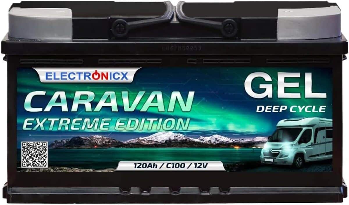 Test : batterie décharge lente Electronicx Gel Caravan 120Ah