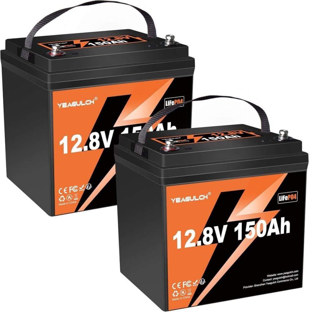 Test : batterie lithium Yeagulch 12V 300Ah LiFePO4 BMS 200A